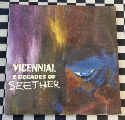 Vicennial: 2 Decades Of Seether 2xLP by Seether orange vinyl 2022 VG+ CR00255
