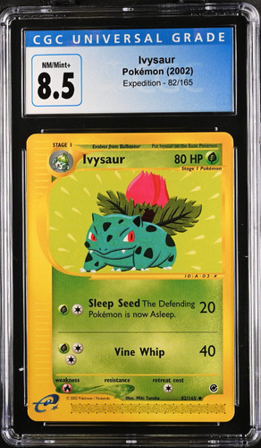 Ivysaur graded CGC 8.5 for sale on eBay