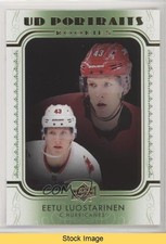 2019-20 Upper Deck UD Portraits Rookies Green Eetu Luostarinen #P-61 READ 0d4v