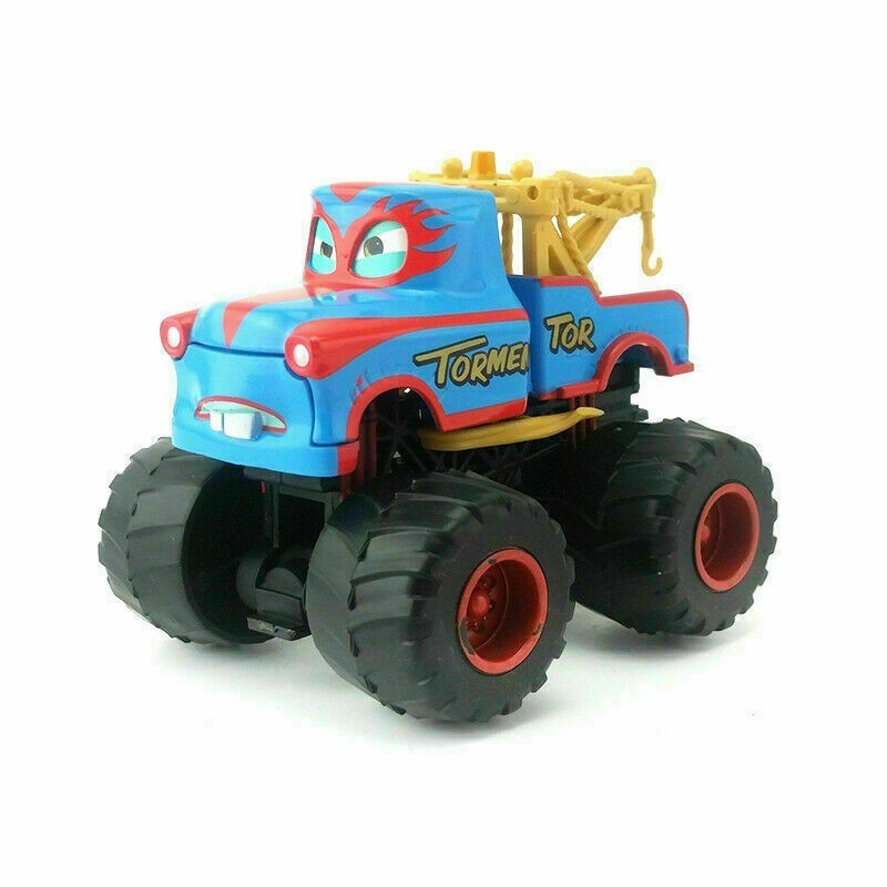 S Toon Rasta  Monster Truck Metal Toy Car Model Kids Gift Lo
