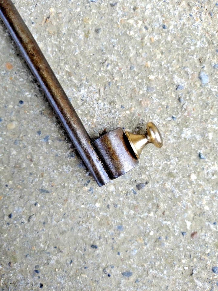 ANCIEN OUTIL - COMPAS PORTE CRAYON 21CM - - Photo 3/3