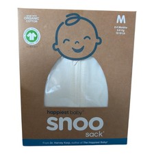 Happiest Baby Snoo Organic Sleep Sack Swaddle Size Medium 12-18 Lbs; 2-4 Months