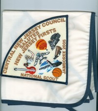 BSA  2005 National Scout Jamboree Central New Jersey Council neckerchief