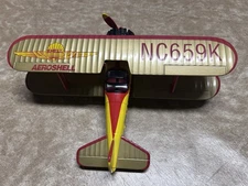 Liberty Classics Limited Edition Aeroshell Bi Wing Airplane Diecast Shell Oil