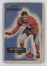 1955 Bowman Pat Summerall #52 0z0n
