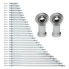 2X M8 8mm Tie Rod End Ball Joint Steering LinkBar Chinese ATV Quad Go Kart Buggy