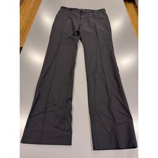 Dolce & Gabbana Mens Black Wool Blend Dress Pants GV55AT Size 52 IT NEW
