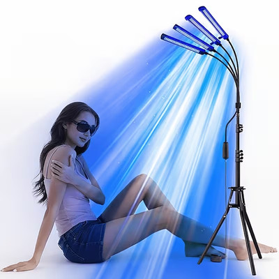 460 NM& 490 NM Tanning Lamp 3.0 Tanning Light Solarium Hysiotherapy Lamp 60 W
