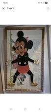 Hampelmann aus Holz Mickey Mouse - H&ouml;he 40 cm