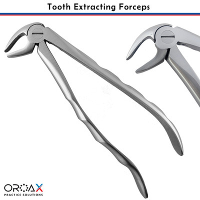 OROAX  Tooth Extraction Forceps Fig. 13 Lower Premolar (Mandibular) Extraction