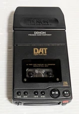 Denon DTR-80P Digital Audio Tape Recorder ＆ AP-20 Alkaline Battery Pack Japan