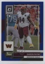 2022 Panini Donruss Optic Blue Prizm 69/179 Daron Payne #195 z5b