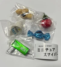 Miniature Sniper Full Set of 5 Capsule Gashapon Toys