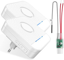 BITIWEND Funksignal Weiterleitung Funk Erweiterung Set Türklingel Und Gong Weite