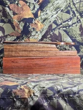 New Custom Made Turkey Box Call Made From Chechen With Caribbean Rosewood