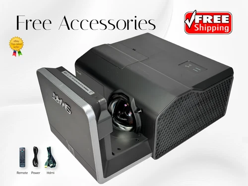SMART UF75w DLP Projector 2500 ANSI Ultra-short Throw HD HDMI w/Bundlew