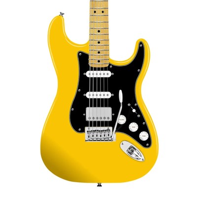 Squire Affinity Stratocaster HSS FSR LE E/G, Maple FB, Graffiti Yellow