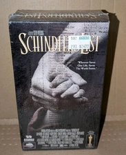 Schindler's List VHS 2 Pack Sealed