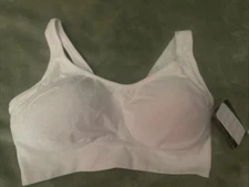 NEW Misses Medium UNDEROUTFIT White Bra  Wireless Comfort Free Shipping 34B 36B