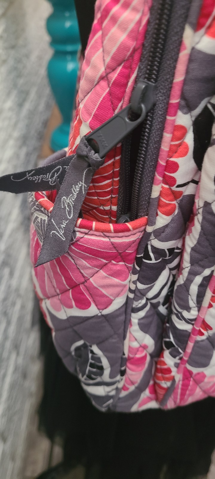 Vera Bradley Backpack Large Multi Mod Floral Pink… - image 2