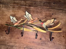 Duck Hanging Wall Rack 4 Hooks Coat Towel Purse