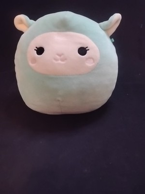 Squishmallows Jacob the Lamb Green 4.5'' Toy 2018 Kellytoy