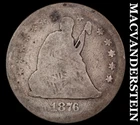 1876-CC Seated Liberty Quarter - Semi-Key Better Date No Reserve  #i4782