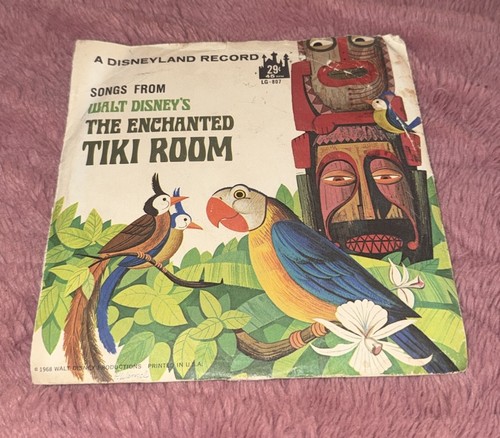 Vintage Disneyland Record Songs From Walt Disney’s The Enchanted Tiki Room Vinyl