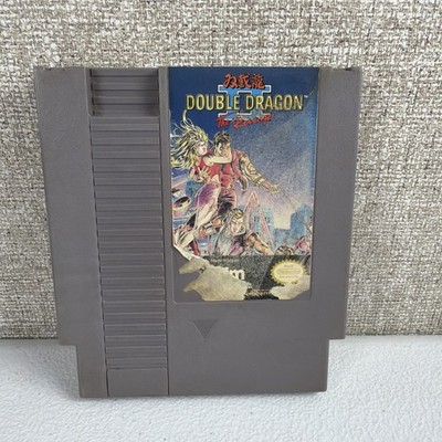 Double Dragon II 2 The Revenge (Nintendo NES Authentic Game) Cleaned Tested Work