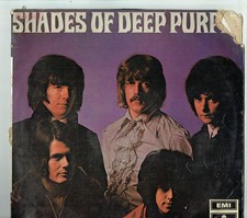 33T DEEP PURPLE Vinyle LP 12" SHADES OF DEEP PURPLE Hard Rock ODEON 04175 RARE