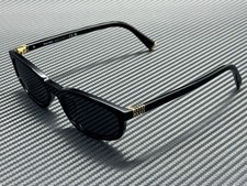 MIU MIU MU A06S 16K08Z Black Grey Women's 54 mm Sunglasses