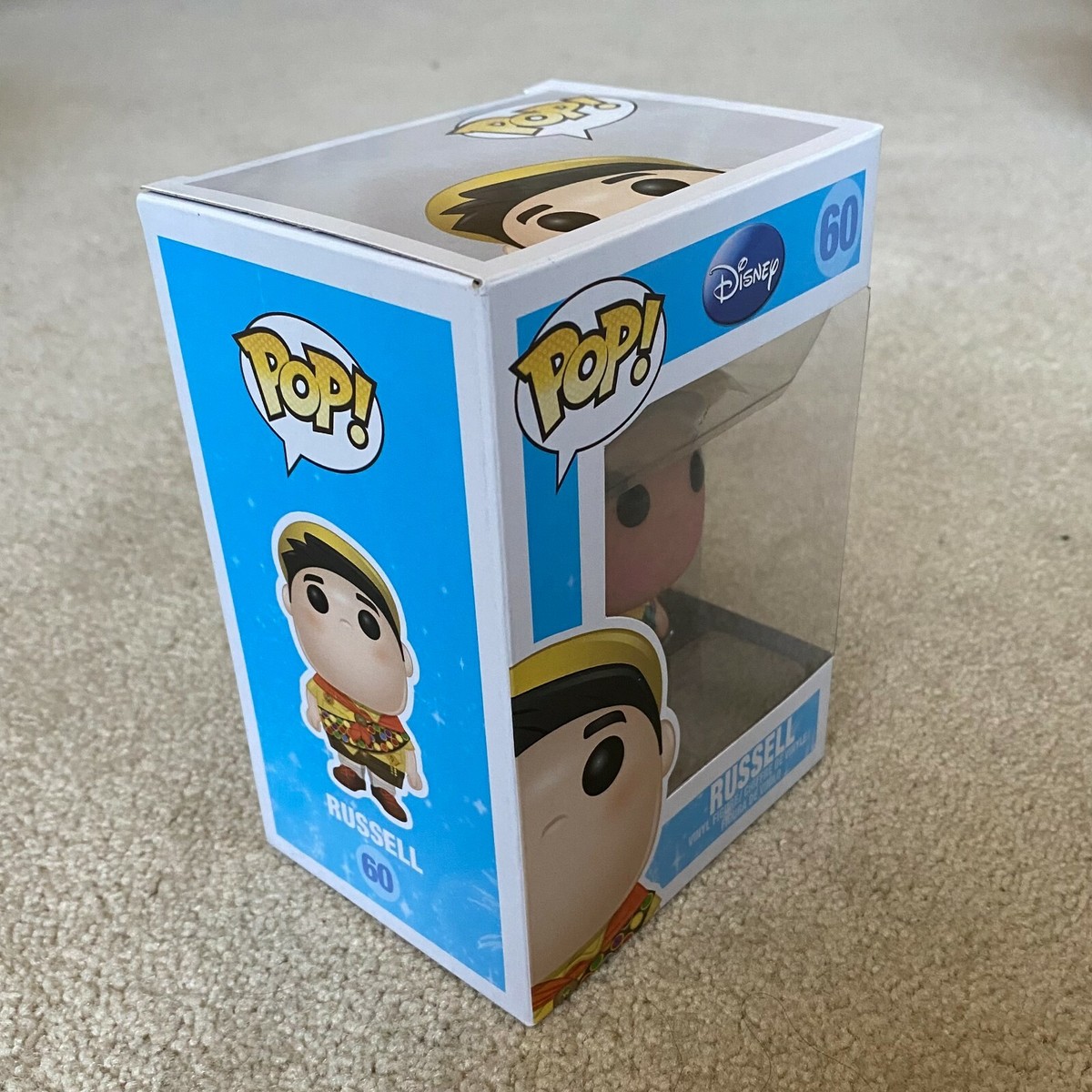 Vtg Funko POP! Russell Disney Pixar UP Movie #60 Vintage