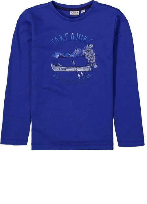 1314-1322 Klassisches Jungen-Langarmshirt der Marke Garcia