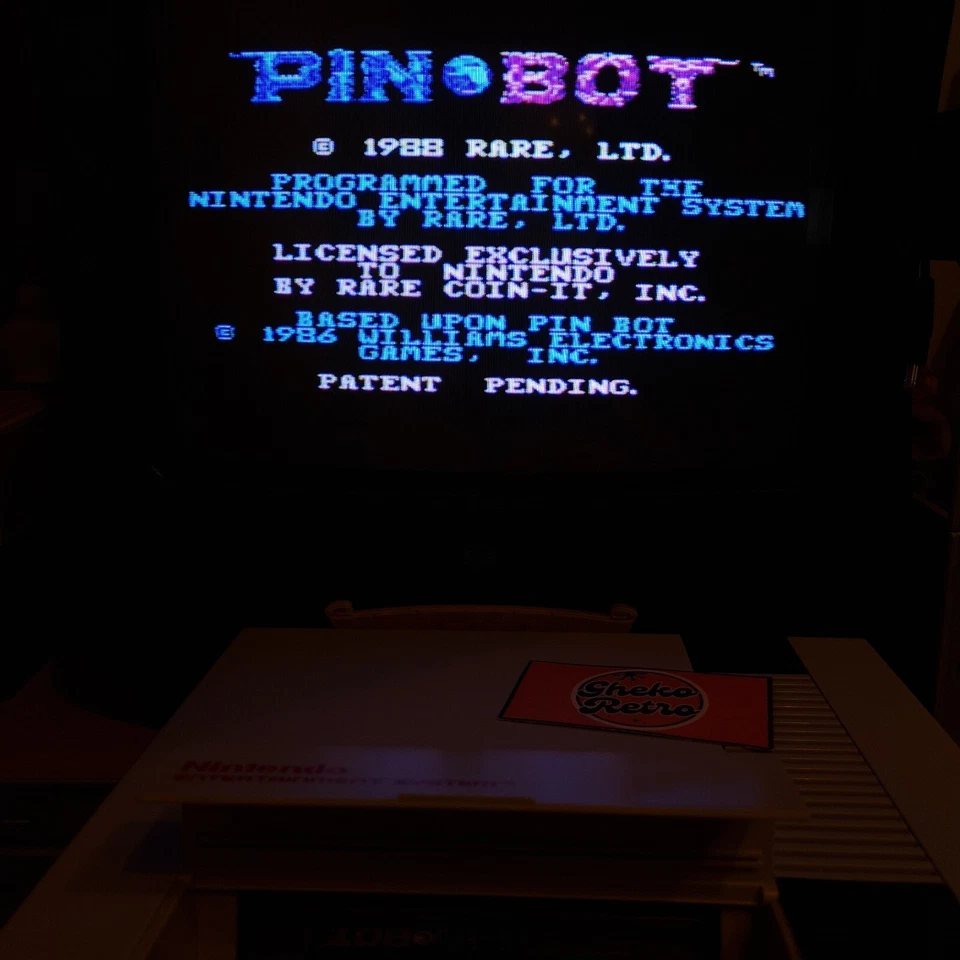 Pin-Bot - Nintendo NES Cartridge - (PAL B FRA) - Image 4 of 4
