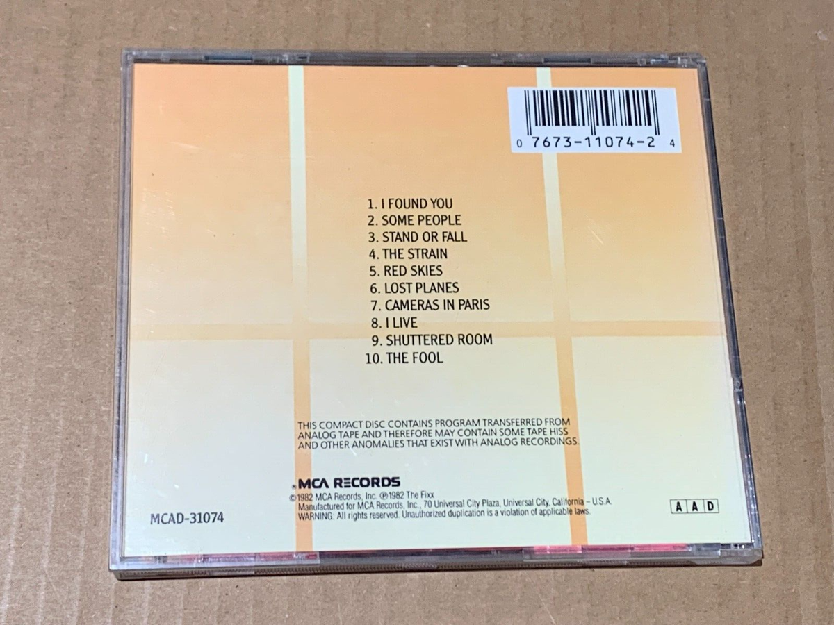 RARE (Japan) The Fixx - Shuttered Room (CD) - FREE SHIPPING