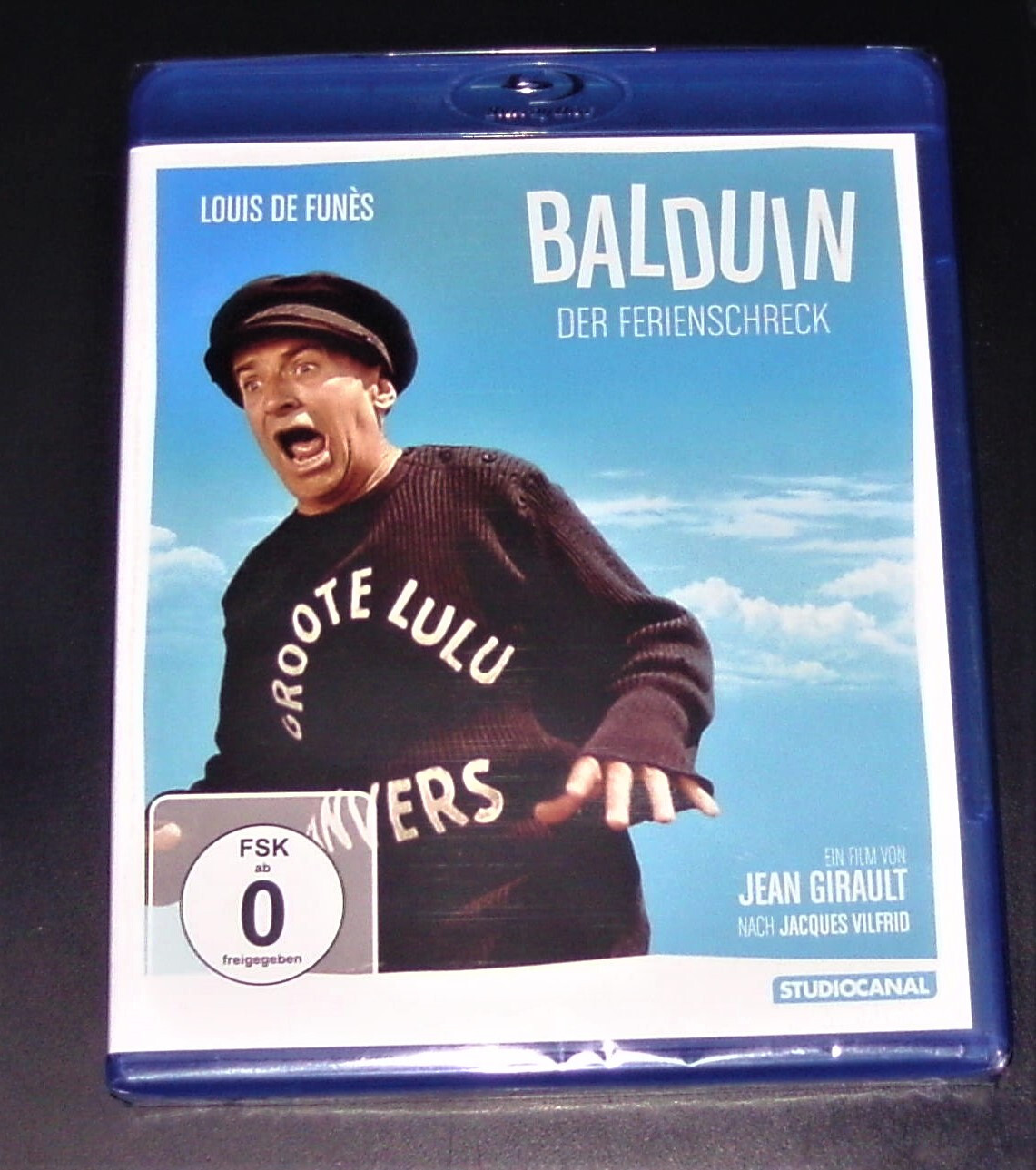 Balduin the Holiday Fright with Louis de Funes Blu Ray Fast Shipping New & OVP