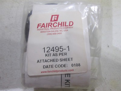 New Fairchild 12495-1 Kit Regulator Rebuild Kit Model 10