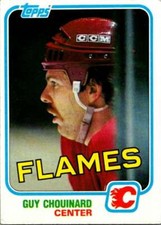 1981-82 Topps #6 Guy Chouinard  Calgary Flames V52197