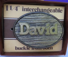 David 1 1/4”(1.25")  Interchangeable Buckle From Oden