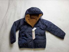 NEW BOYS XXS XS S M L J CREW / CREWCUTS KIDS REVERSIBLE SHERPA PUFFER JACKET