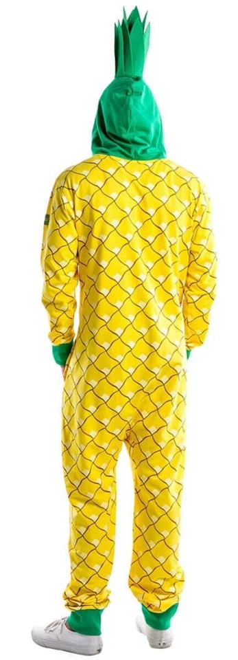 NWT~Tipsy Elves Men's Medium Pineapple One Piece Unisex Costume Halloween - Image 2 of 4