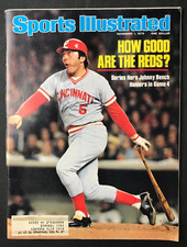November 1st 1976 Sports Illustrated Mag. MLB Cincinnati Reds WS w/Johnny Bench!