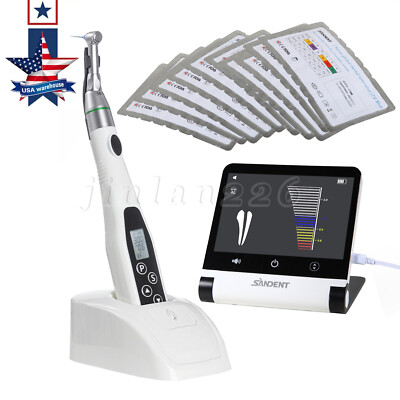 Dental Cordless LED 16:1 Endo Motor Contra Angle /Apex Locator/NiTi Rotary Files