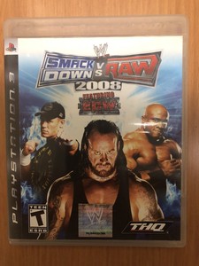 Wwe Smackdown Vs Raw 08 Featuring Ecw Cib Manual Sony Playstation 3 Ebay