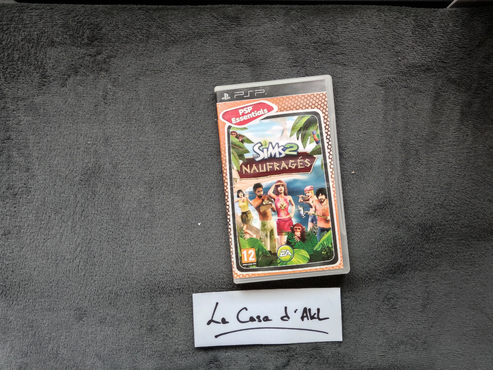 Les Sims 2 Naufragés sans notice Playstation Portable PSP - FR TBE