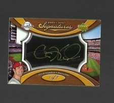 2007 UPPER DECK SWEET SPOT COLE HAMELS AUTO CARD #D 1/1 PHILLIES BASEBALL