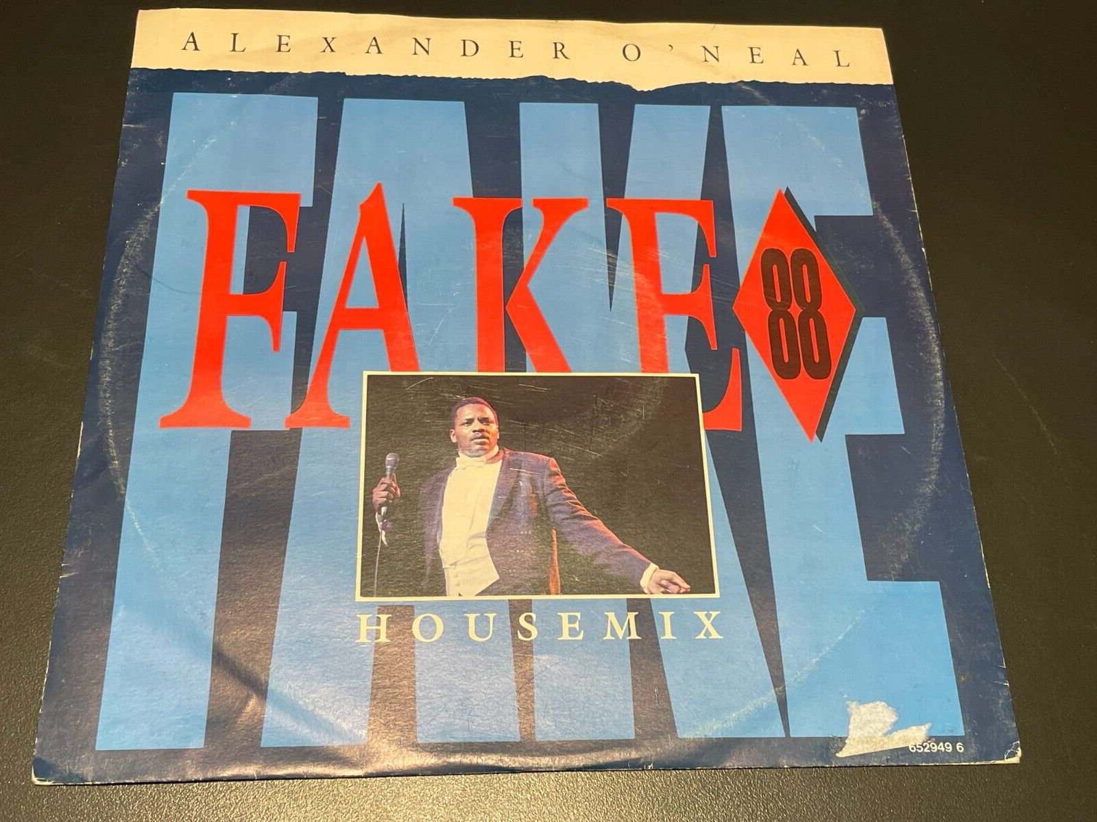 Alexander O'Neal - Fake 88  - Vinyl Record 12"" Single - 1988 CBS Records
