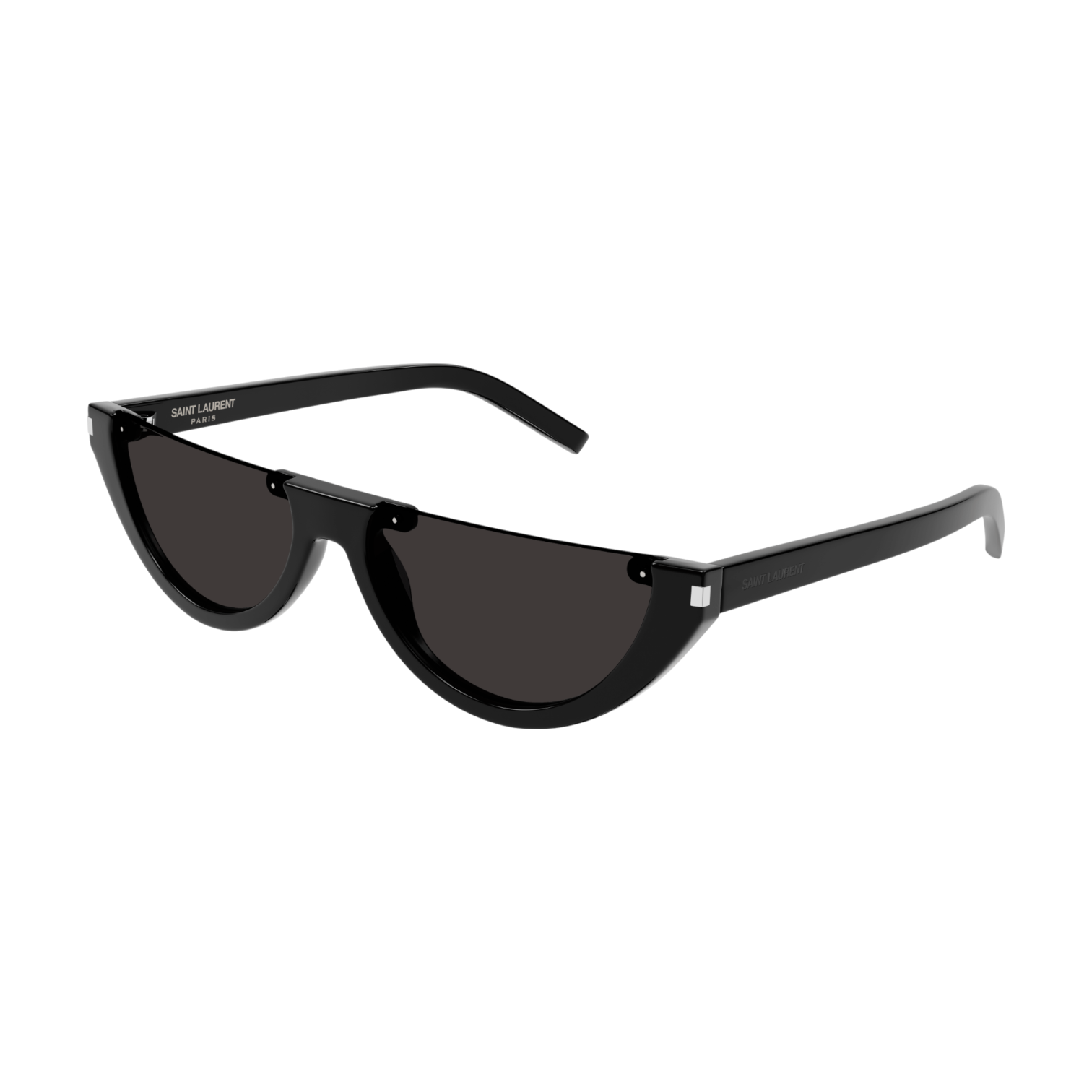 Occhiali da sole unisex Saint Laurent SL 563 001 montatura nera lenti nere. 58mm