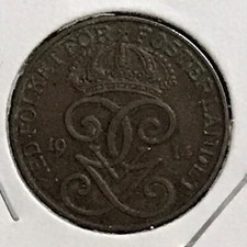 Sweden 2 Ore XF 1914