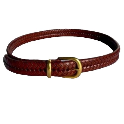 COACH 8500 Maple Brown Glove-Tanned Leather Belt SIZE-L  display picture 3